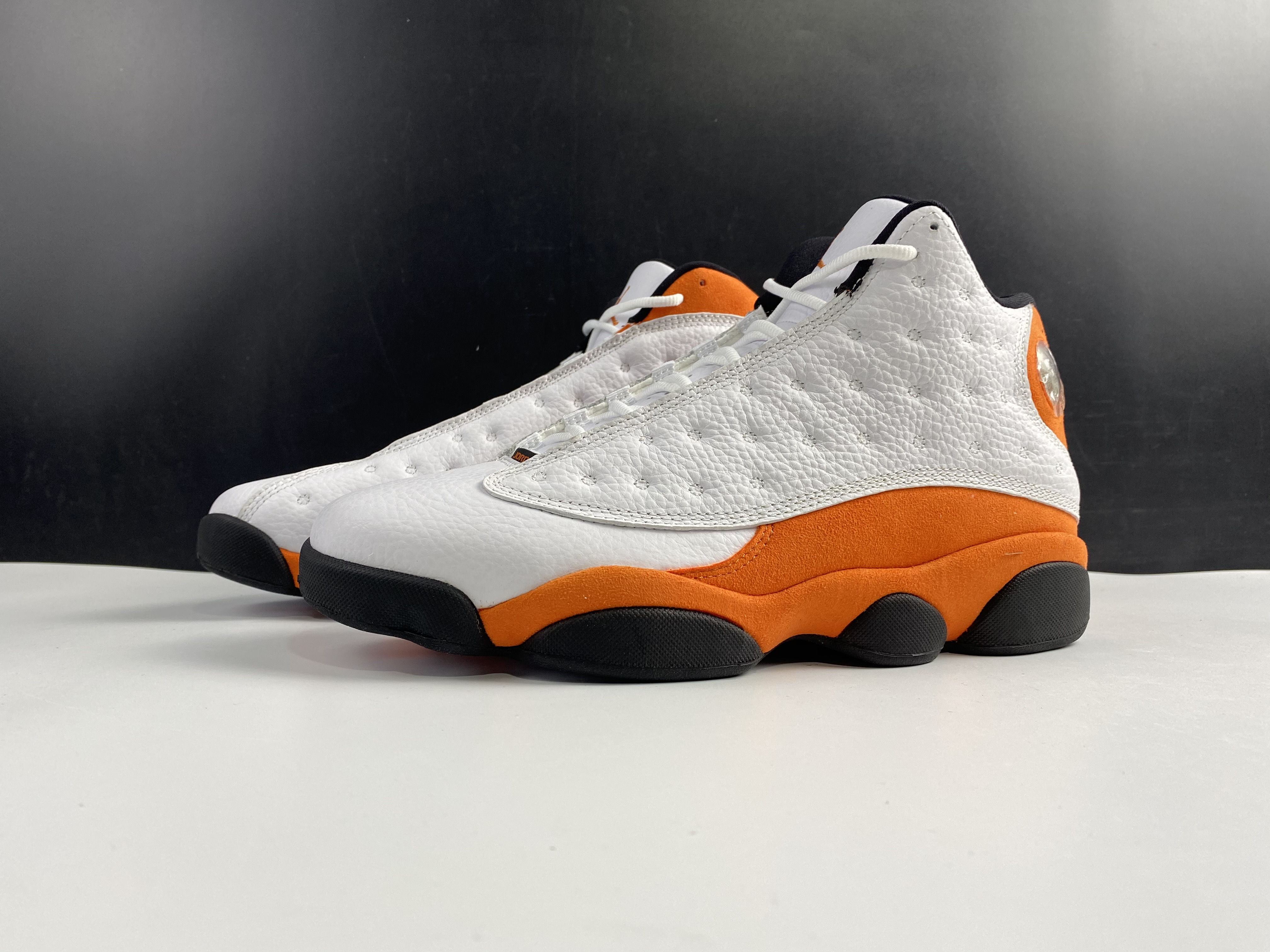 2020 Air Jordan 13 Retro White Orange Black